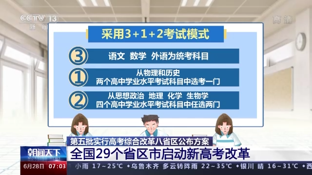取消文理分科！全國已有29個省區(qū)市啟動新高考改革
